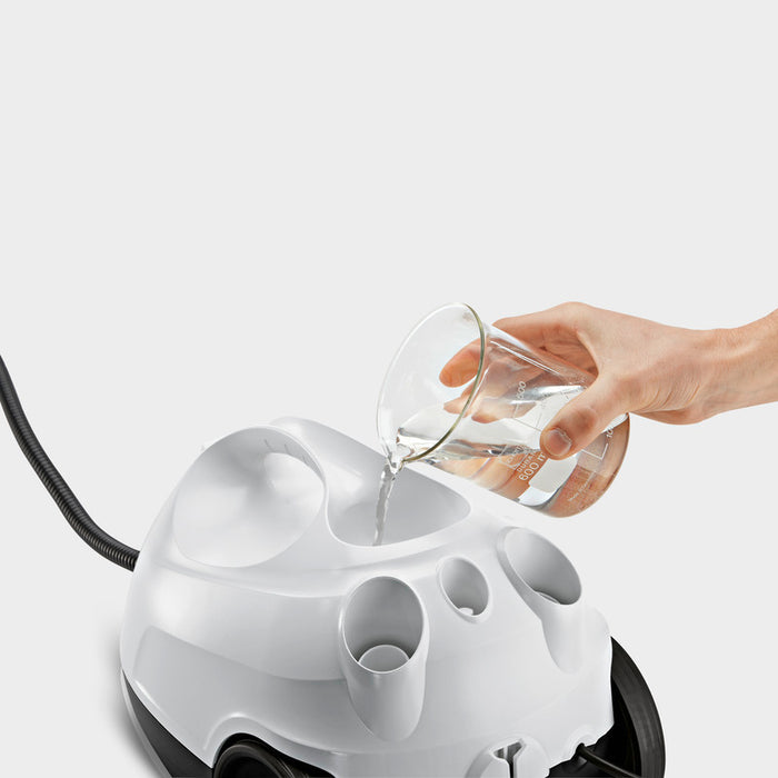 جهاز التنظيف و التعقيم بالبخار لون ابيض