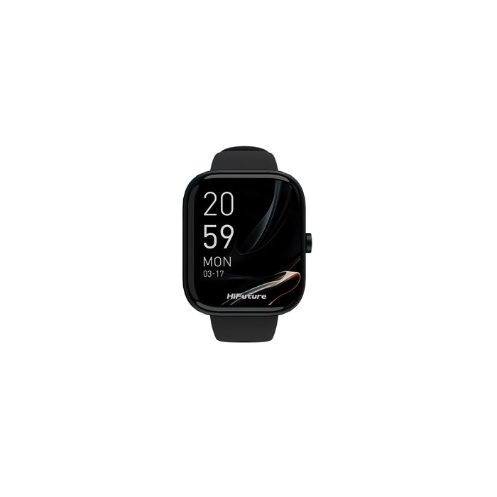 ساعة ذكية فيت (Fit) شاشة 1.85 بوصة وبطارية حتى 7 أيام مقاومة للماء من HiFuture