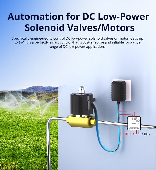 مفتاح ذكي جاف Wi-Fi MINI-D للتحكم في الأجهزة المنزلية بكفاءة عالية من sonoff