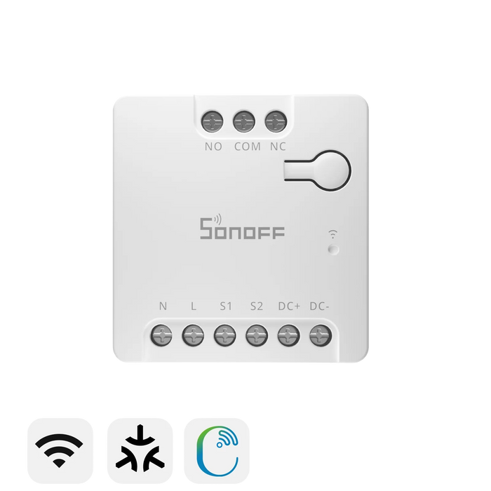 مفتاح ذكي SONOFF MINI-D جاف Wi-Fi مع دعم Matter وتحكم دقيق للأنظمة