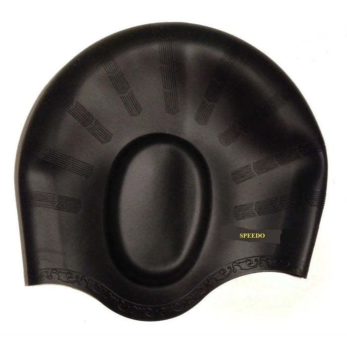 طاقية سباحة سليكون من مادة عالية الجودة لحماية الشعر والأذن أثناء السباحة