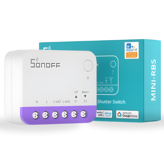 مفتاح تظليل نوافذ ذكي SONOFF MINI-RBS للتحكم في الستائر والشتر بسهولة من sonoff