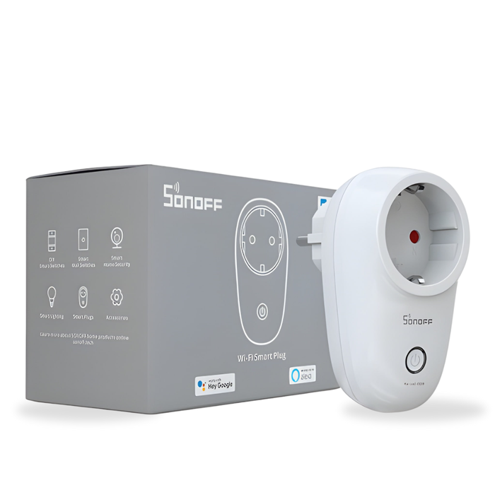 قابس ذكي SONOFF S26 TPF 16A مع تحكم صوتي عبر Alexa وGoogle Home من sonoff