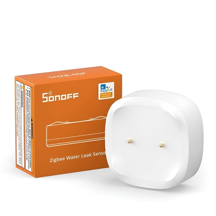 كاشف تسرب الماء مع كابل | دقة 0.5 مم | يعمل مع أليكسا وجوجل هوم من sonoff