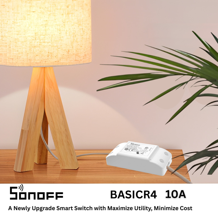 مفتاح ذكي SONOFF BASICR4 | تحكم عن بعد بـ 4 قنوات عبر eWeLink من sonoff