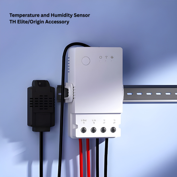 مستشعر لدرجة الحرارة والرطوبة 50 سم | مسبار مقاوم للماء ومراقبة المنزل الذكي من sonoff