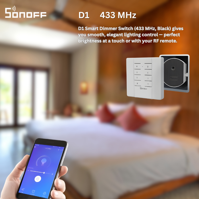 SONOFF D1 Wi-Fi Smart Dimmer Switch