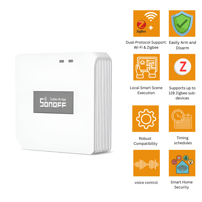 جسر إلى Wi-Fi لمركز ذكي متعدد الأجهزة من sonoff