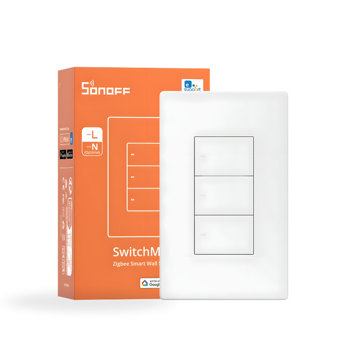مفتاح ذكي SONOFF ZB 120 واط سلكي مع تحكم عن بُعد ودعم Zigbee 3.0 من sonoff