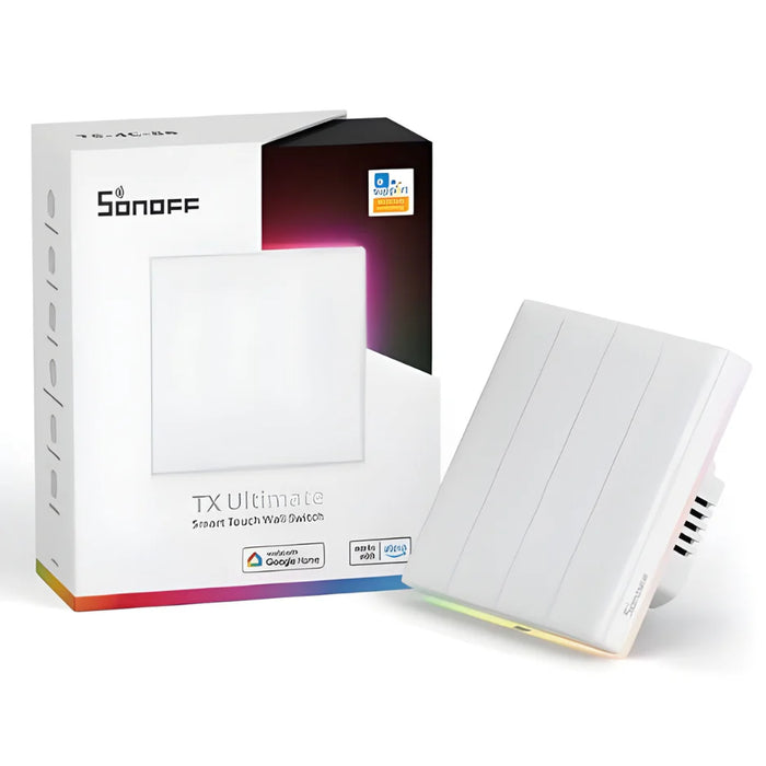 مفتاح لمسية ذكي Wi-Fi من SONOFF T5 Ultimate | تحكم كامل وأتمتة منزلية من sonoff