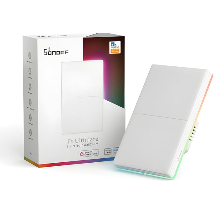 مفتاح لمسية ذكي Wi-Fi من sonoff بحجم مدهش للتحكم عن بُعد وأتمتة المنزل