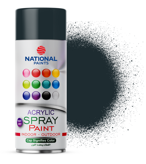Silver mirror effect spray paint - National