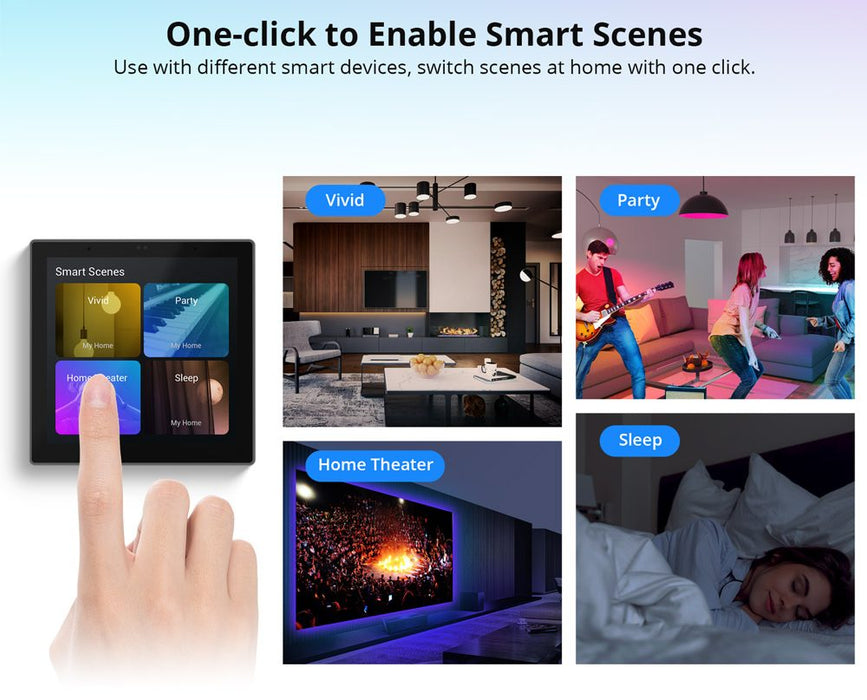 لوحة التحكم المنزلية الذكية NSPanel Pro بتقنية Zigbee و Wi-Fi المتميزة