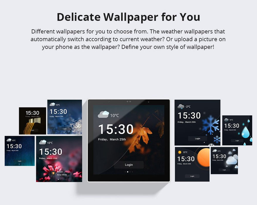 لوحة التحكم المنزلية الذكية NSPanel Pro بتقنية Zigbee و Wi-Fi المتميزة