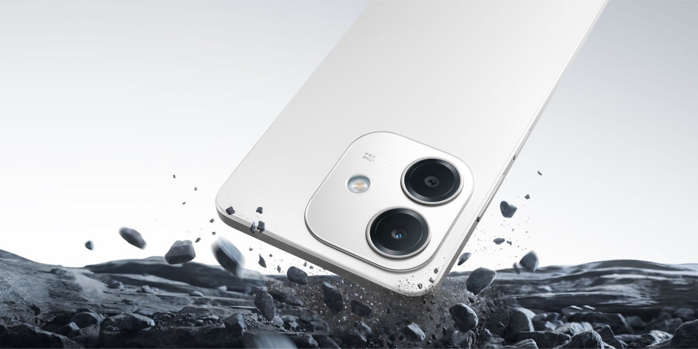 هاتف أوبو A3 بذاكرة رام 6 جيجابايت، تخزين 128 جيجابايت، وبطارية 5100 مللي أمبير - أبيض