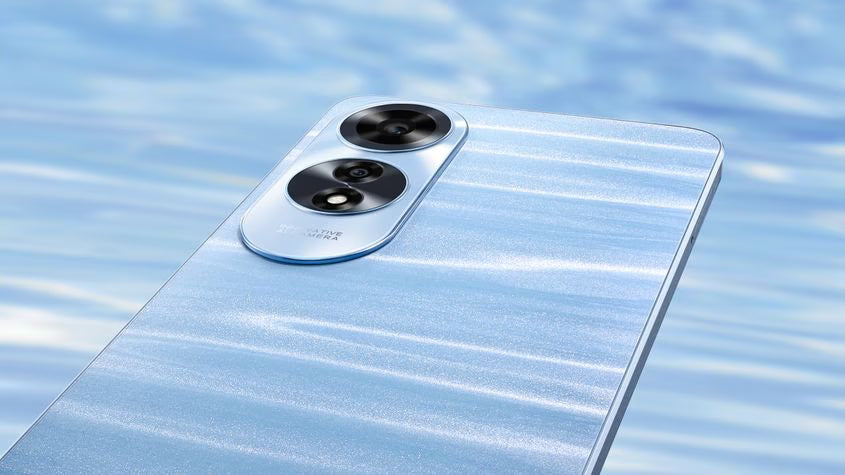 هاتف أوبو A60 بذاكرة 256 جيجابايت، شاشة IPS LCD 6.72 بوصة، 90Hz، ومعالج Snapdragon