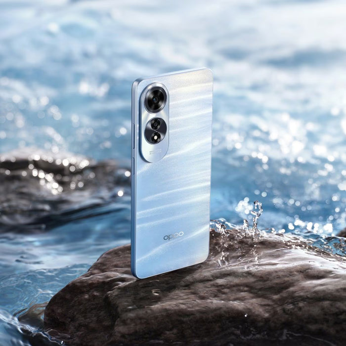 هاتف أوبو A60 بذاكرة 256 جيجابايت، شاشة IPS LCD 6.72 بوصة، 90Hz، ومعالج Snapdragon