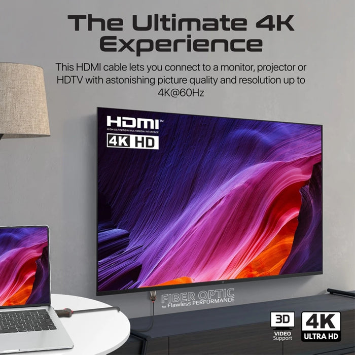 كابل HDMI بطول 20 متر متوافق مع التلفزيون من PROMATE