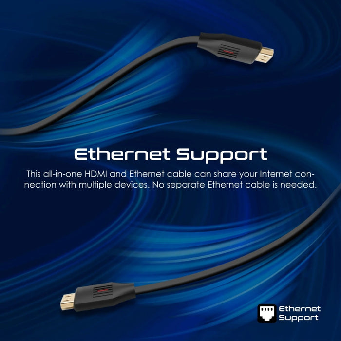 كابل HDMI نحيف بطول 1.5 متر يدعم دقة 4K@60Hz وسرعة 18Gbps من PROMATE