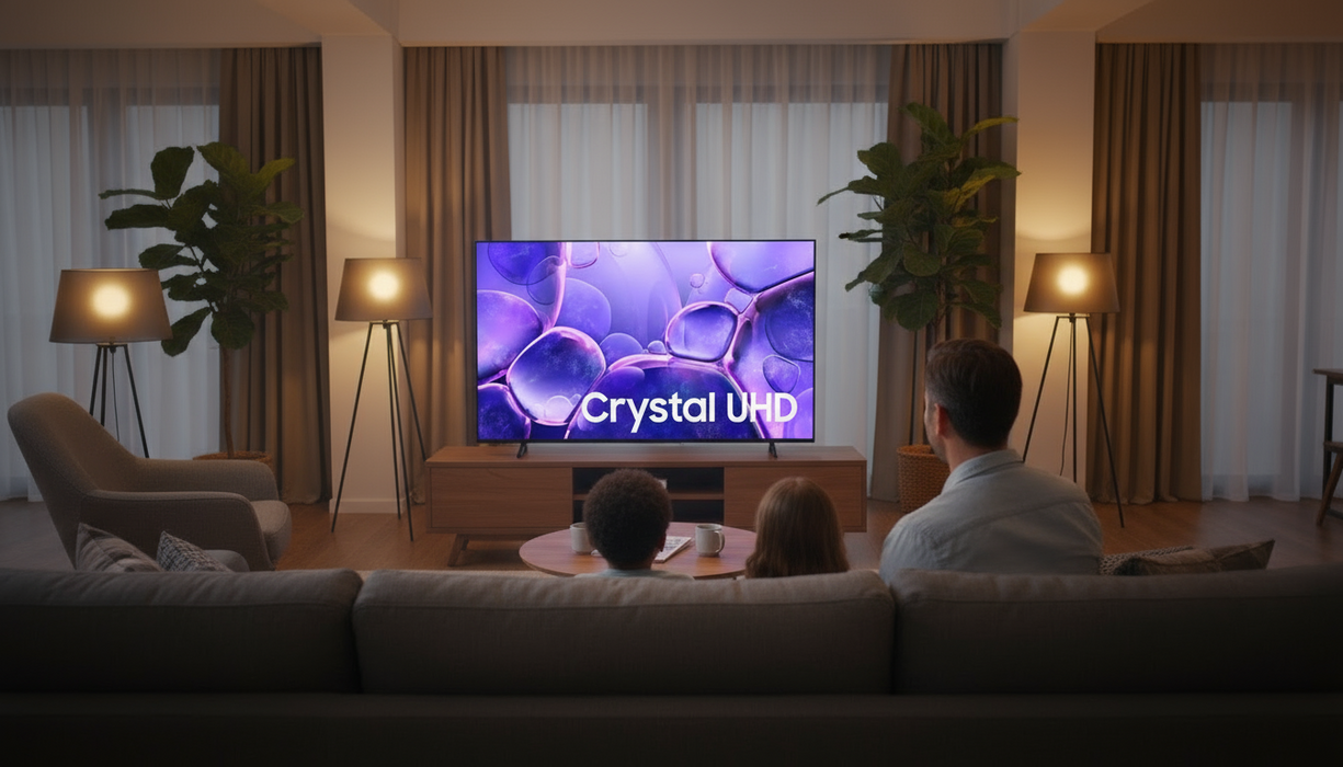 تلفزيون ذكي Crystal UHD 4K طراز  حجم 50 بوصة
