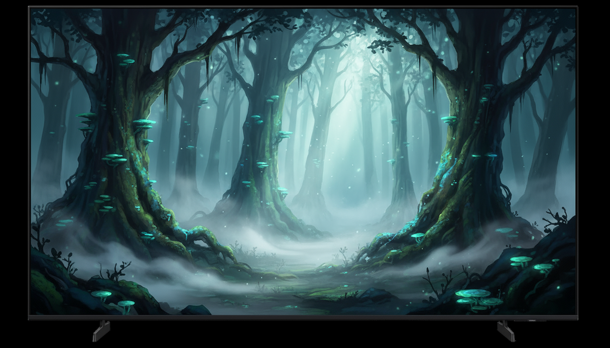 لفزيون سامسونج الذكي LED 75 بوصة Crystal 4K بنظام Tizen (طراز 2025)