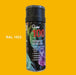سبريه دهان اكرليك اصفر فاتح ايطالي VMD100 GIALLO TRAFFICO RAL1023
