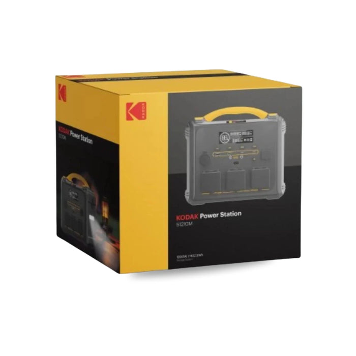 محطة الطاقة المحمولة Kodak S1210 - 1200 واط، شحن سريع وطاقة احتياطية مذهلة