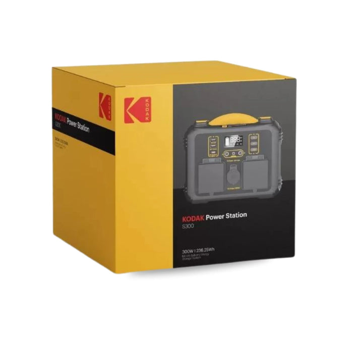 محطة شحن محمولة Kodak S300 - سعة 236.25Wh وطاقة شحن سريع 600W