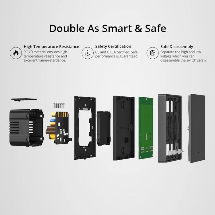 مفتاح حائط ذكي سونوف سويتش مان M5 من SONOFF