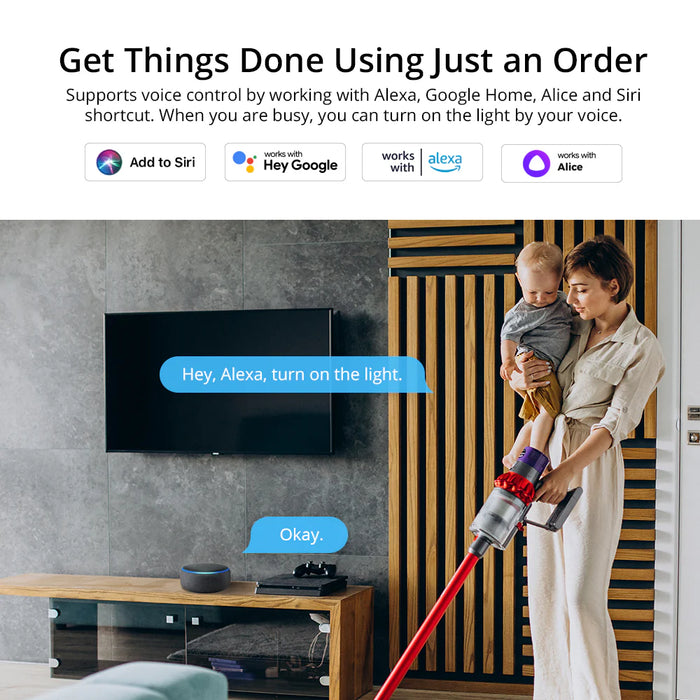 مفتاح حائط ذكي سونوف سويتش مان M5 من SONOFF