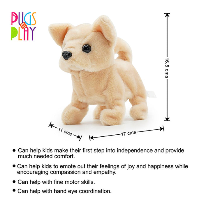 دمية الشيهواهوا شيلي المشّاءة 16.5×9×15 سم من Pugs At Play