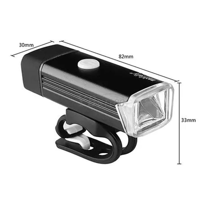 ضوء دراجة هوائية أمامي LED 5 واط من سبيكة الألمنيوم والمغنيسيوم بتقنية USB