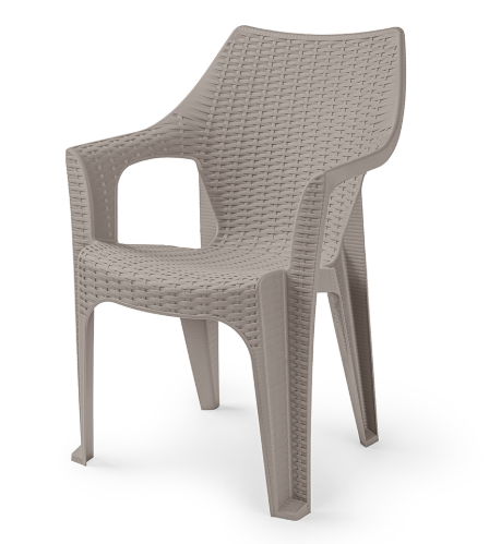 Samba Bubble Rattan Plastic Armchair