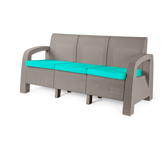 Riviera four-seater sofa set with upholstery from Samba