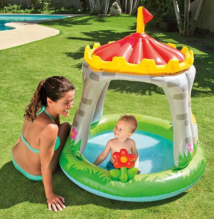 Intex Baby Castle Pool with Sunshade.