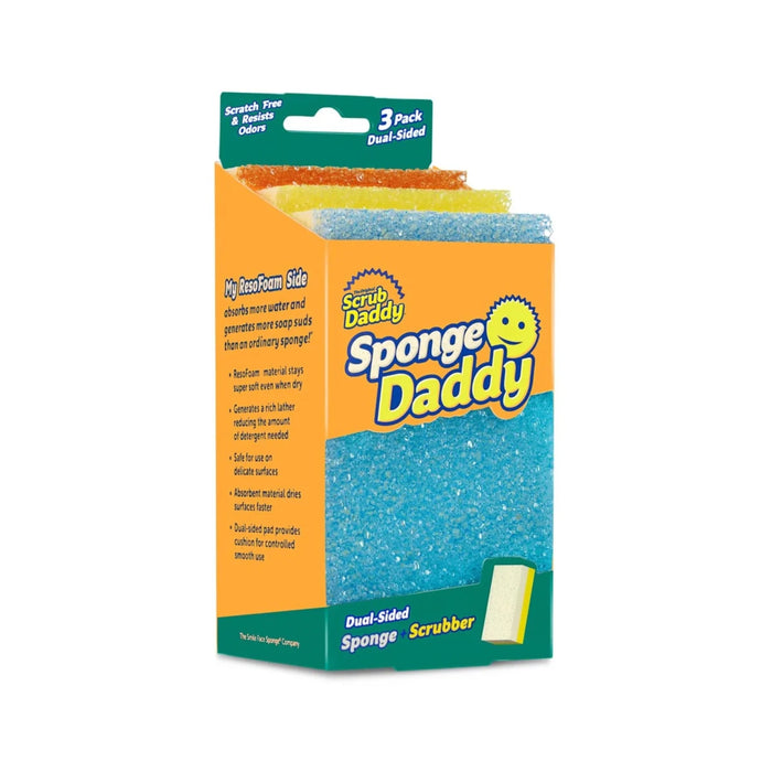 إسفنجة سبونج دادي المزدوجة للتنظيف العميق والامتصاص الفائق من Scrub Daddy
