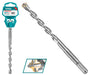 TOTAL TAC311003C PLUS Hammer Drill Bit 10*210MM ريش حجر 4 رؤوس