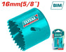 Total TAC410161 Bi-metal Hole saw 16mm هولسو حديد