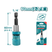 Total TAC464601 راسية درل 6 سم مع قاعدة مغناطيس
