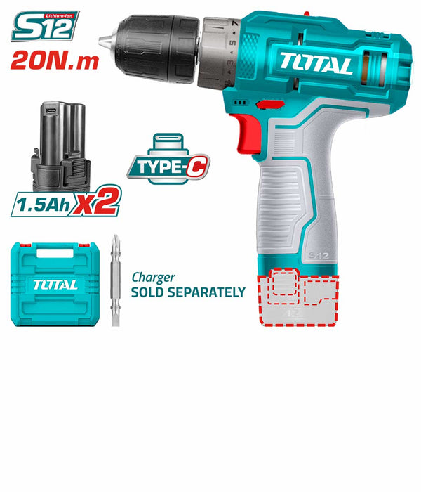 12 volt charging drill from Total