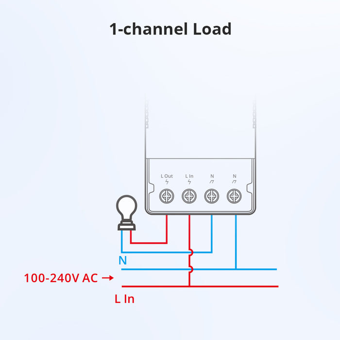 مفتاح مراقبة درجة الحرارة والرطوبة الذكي TH Origin قدرة 20A ودقة تسجيل 6 أشهر من sonoff