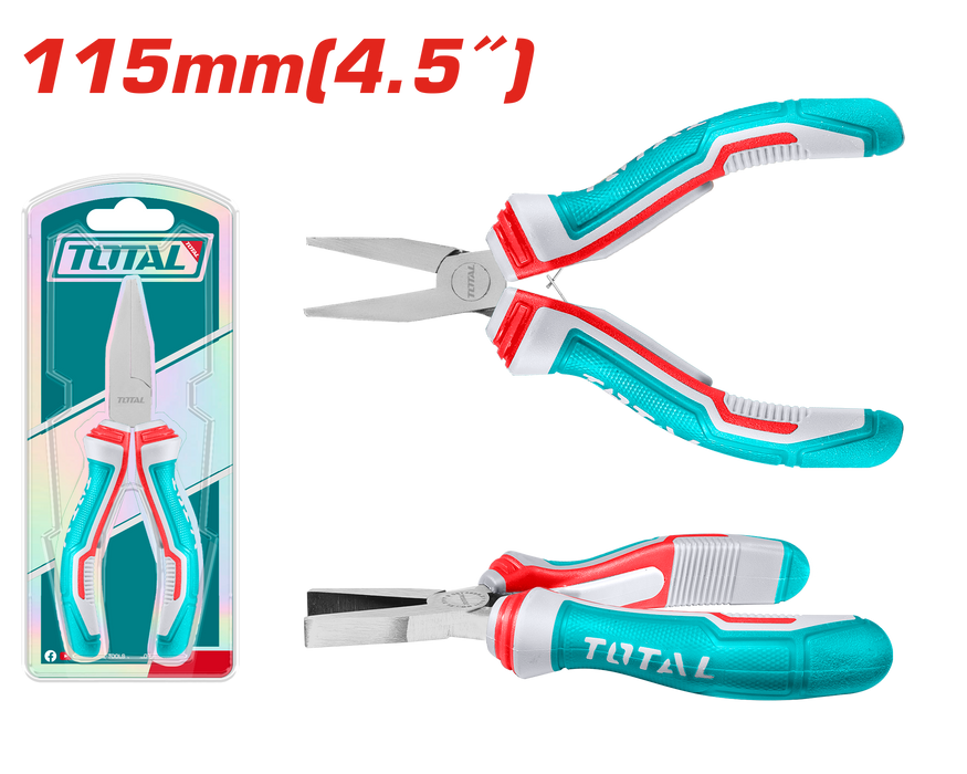 زردية صغيرة ذات أنف مسطح 115 مم مصقولة مضادة للصدأ بتصميم مريح