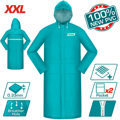 Total THTRC031.XXL مريول مطري