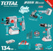 Total TOSLI240202 عرض خاص همر شحن + درل شحن + صاروخ شحن مع 2 بطارية 4 أمبير وشاحن سريع واكسسوارات