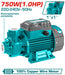 TOTAL TWP1706 Peripheral Pump مضخة ماء 1 حصان عامود ستانلس