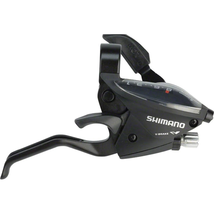 شيفتر دراجة هوائية مع فرامل من Shimano، 8 سرعات خلفية و3 سرعات أمامية، مقاوم للتآكل