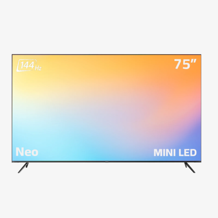 تلفزيون جي جارد ذكي نيو ميني كيو ليد 75 بوصة بدقة 4K مع دولبي أتموس