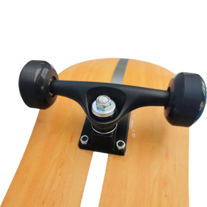 RUNYI سكيت بورد بلاستيكي عالي الجودة مع عجلات مطاطية وآمن للجميع