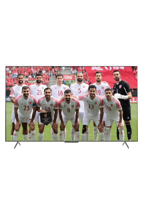 تلفاز شارب 75 بوصة 4K Ultra HD QLED مع Dolby Vision وDolby Atmos باللون الأسود
