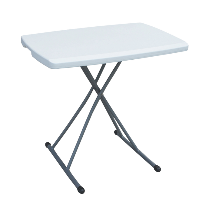 طاولة قابلة للطي في الهواء الطلق 76x50 سم قابلة للتعديل - تصميم مدمج ومدمج